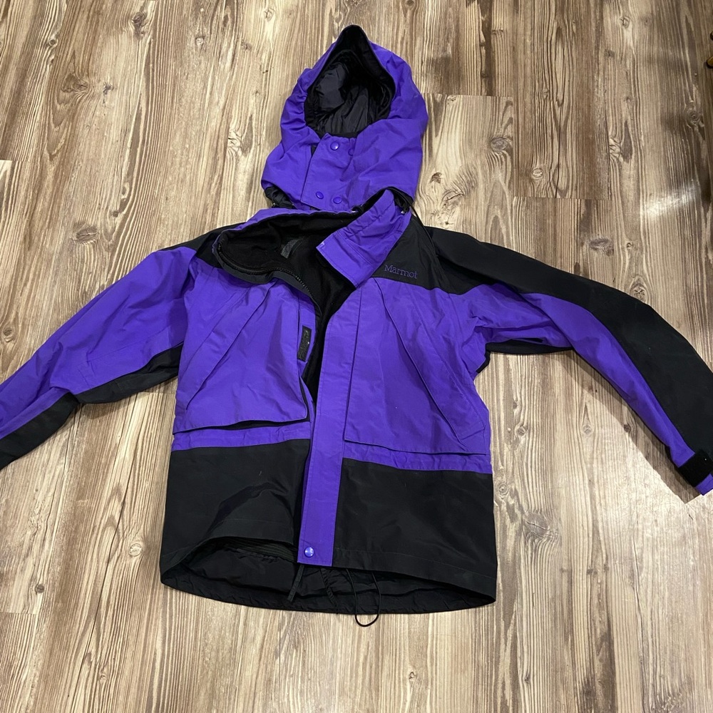 Marmot purple men’s jacket size small